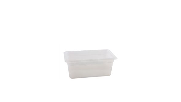 1/4 -Polypropylene GN Pan 150mm Clear