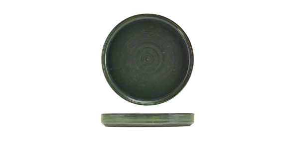 Terra Porcelain Aqua Green Presentation Plate 20.5cm