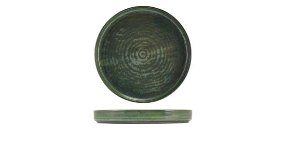 Terra Porcelain Aqua Green Presentation Plate 26cm
