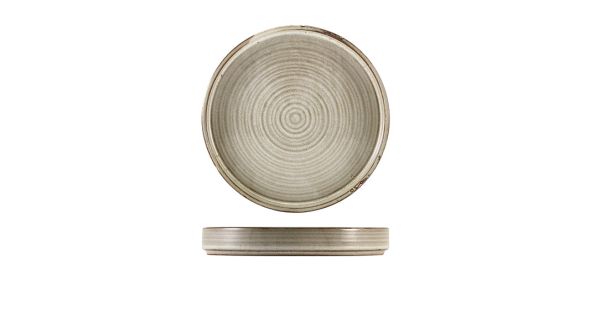 Terra Porcelain Grey Presentation Plate 20.5cm
