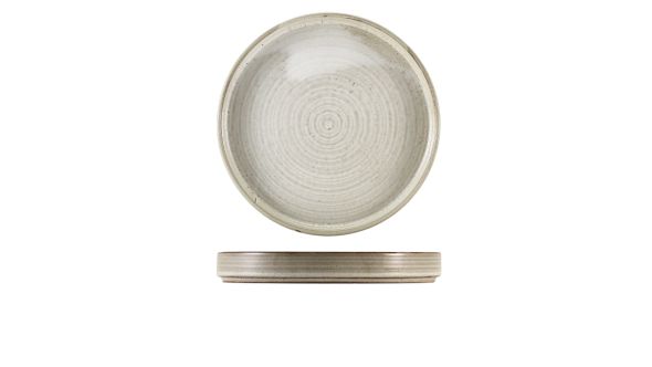 Terra Porcelain Grey Presentation Plate 26cm
