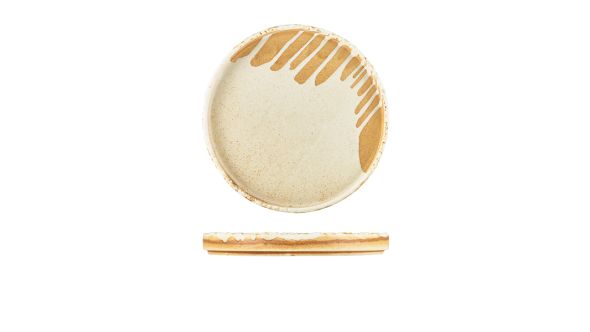 Roko Porcelain Sand Presentation Plate 21cm