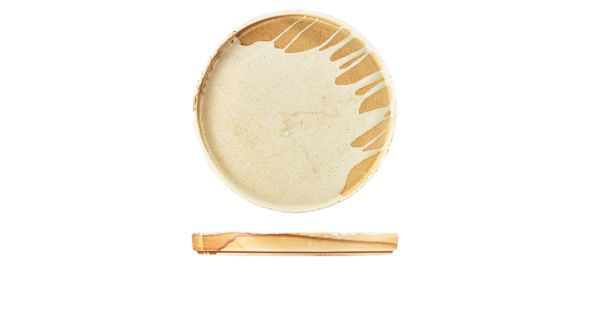 Roko Porcelain Sand Presentation Plate 26cm