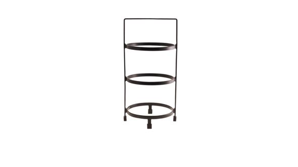 GenWare Three Tier Presentation Plate Stand 18cm