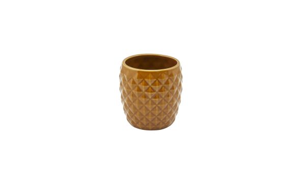 Genware Brown Pineapple Tiki Mug 40cl/ 14oz