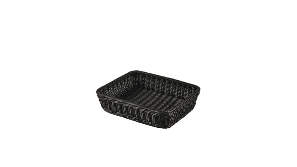 Polywicker Display Basket GN 1/2 Black