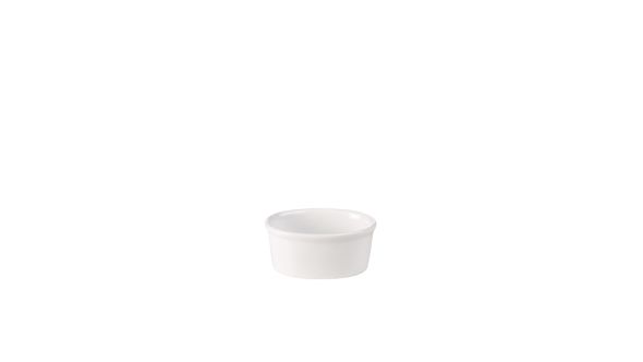 Genware Poreclain Oval Ramekin 10cm/ 4"