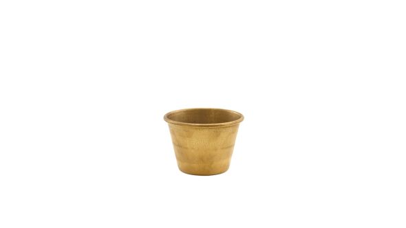 GenWare Gold Vintage Steel Ramekin 71ml/ 2.5oz