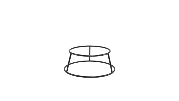 GenWare Black Anti-Slip Round Buffet Riser 10cm