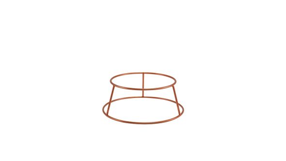 GenWare Copper Anti-Slip Round Buffet Riser 10cm