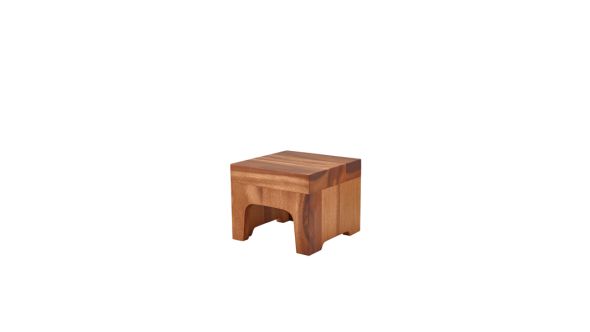 GenWare Acacia Wood Display Block 21 x 17cm
