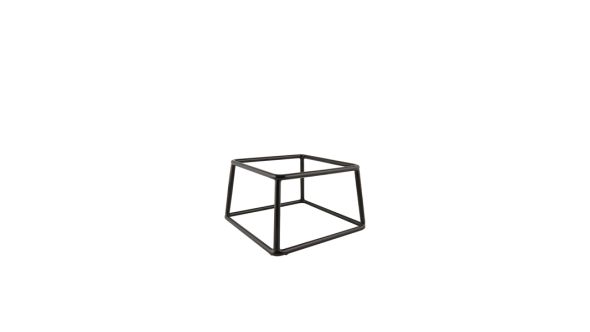 Genware Black Anti-Slip Buffet Riser 18 x 10cm