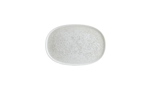 Lunar White Hygge Oval Dish 33cm