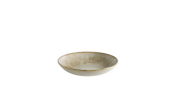 Sand Snell Bloom Deep Plate 23cm