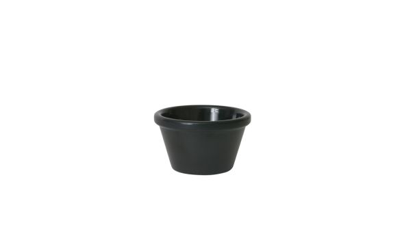 GenWare Melamine Black Smooth Ramekin 85ml/ 3oz
