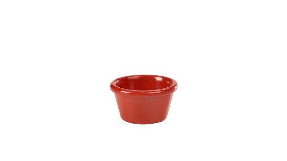 GenWare Melamine Red Smooth Ramekin 85ml/ 3oz