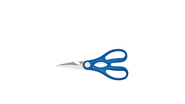 Stainless Steel Kitchen Scissors 8" Blue