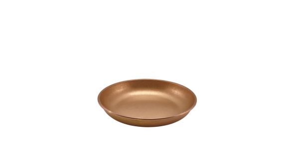 GenWare Copper Vintage Steel Coupe Plate 20cm