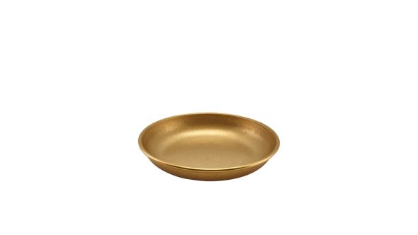 GenWare Gold Vintage Steel Coupe Plate 20cm
