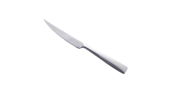 Genware Square Steak Knife 18/0 (Dozen)