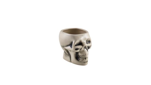Genware White Skull Tiki Mug 40cl/ 14oz