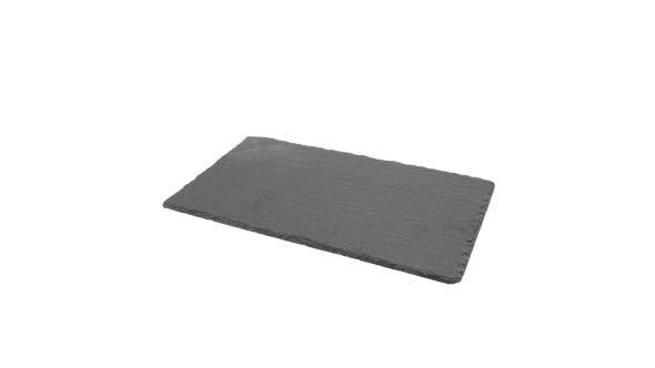 Genware Natural Edge Slate Platter 25 X 13cm