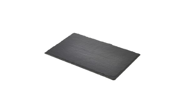 Genware Natural Slate Platter 26.5x16cm GN 1/4