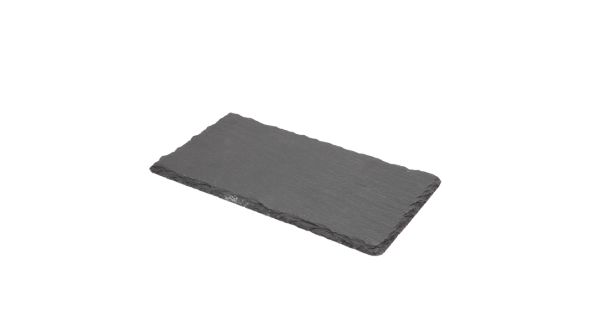 Genware Natural Edge Slate Platter 30 X 20cm