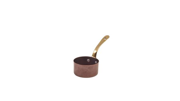 GenWare Copper Vintage Steel Mini Sauce Pan 7 x 3.75cm
