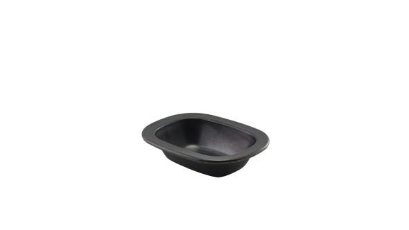 GenWare Black Vintage Steel Pie Dish 16cm