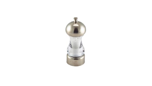 GenWare Chrome Top Salt/ Pepper Grinder 14cm