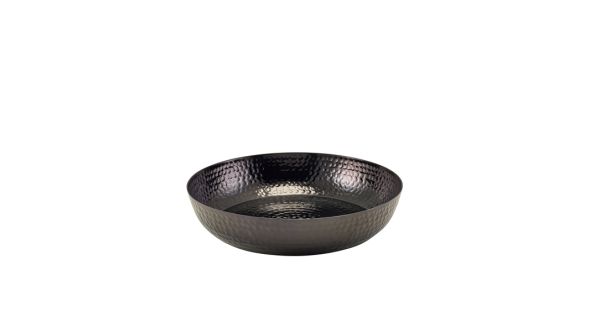 GenWare Black Hammered Aluminium Platter 31cm