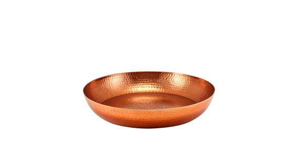 GenWare Copper Hammered Aluminium Platter 44cm