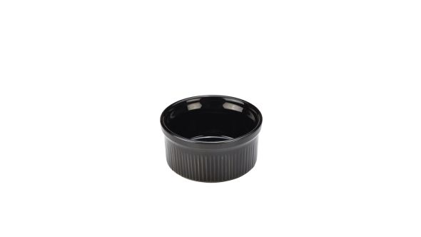 GenWare Stoneware Black Ramekin 8cm/ 3"