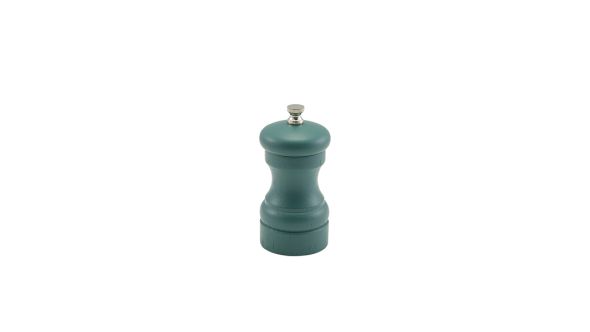 Olive Green Wooden Salt/ Pepper Grinder 10cm