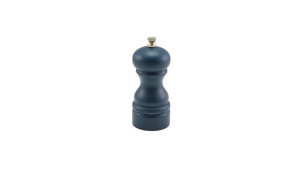 Blue Wooden Salt/ Pepper Grinder 13cm