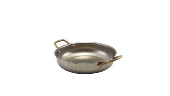 GenWare Vintage Steel Round Dish 22 x 5cm