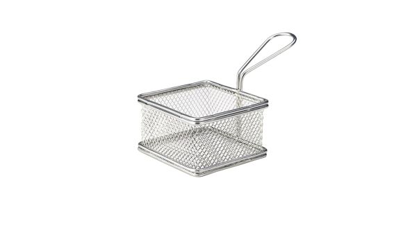 Serving Fry Basket Square 9.5X9.5X6cm