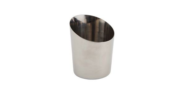 Stainless Steel Angled Cone 9.5 x 11.6cm (Dia x H)