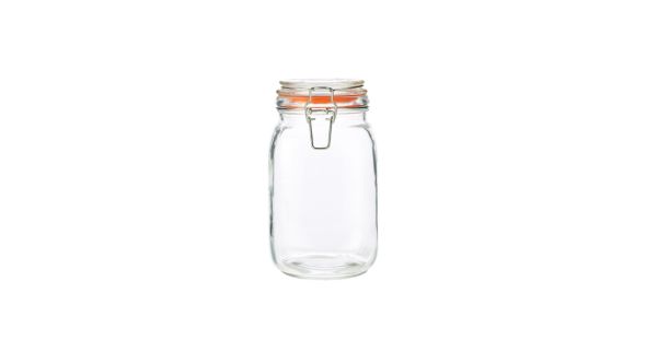 Genware Glass Terrine Jar 1.5L