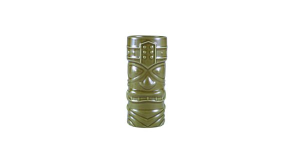 Genware Green Tiki Mug 40cl/ 14oz