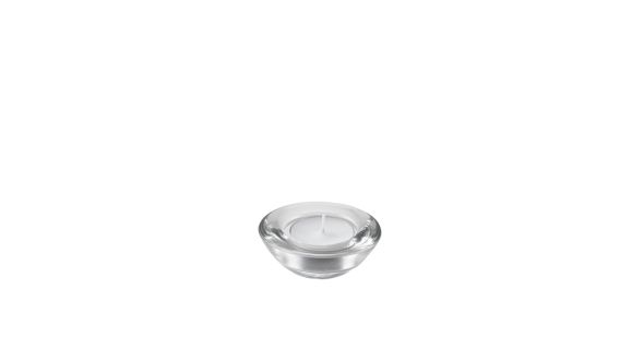 Genware Glass Round Tealight Holder 75mm Dia