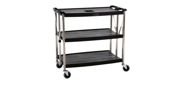 GenWare Large 3 Tier Foldable Trolley