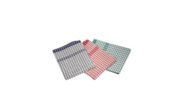 Cotton Check Towel 46X69cm 10Pcs Mix Colours