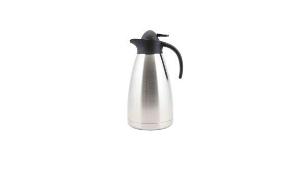 Genware St/St Contemporary Vacuum Jug 2.0L