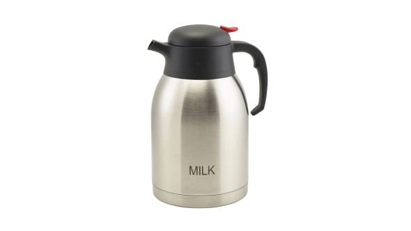 Milk Inscribed St/St Vacuum Jug 2.0L