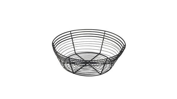 Wire Basket  Round 25.5 x 8cm