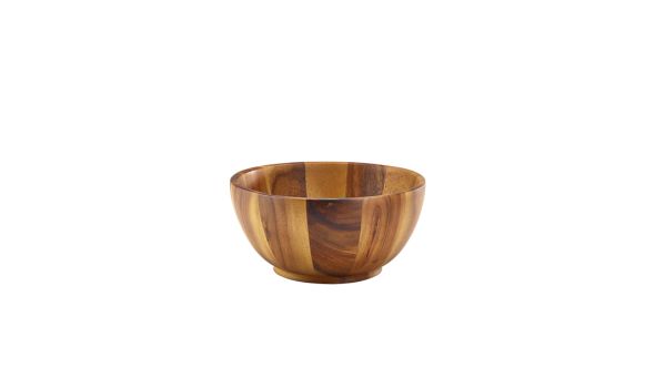 Acacia Wood Bowl 20Dia x 10cm
