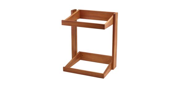 GenWare Acacia Wood Crate Stand