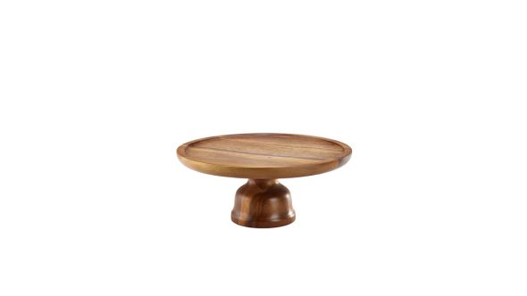 Acacia Wood Cake Stand
